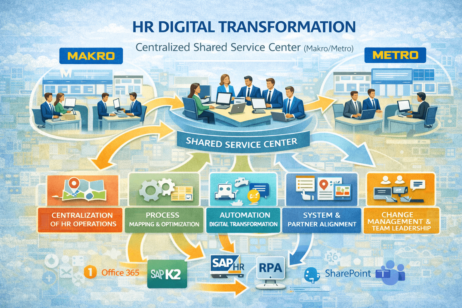 HR Operations - digital Shared Service Center - case overview