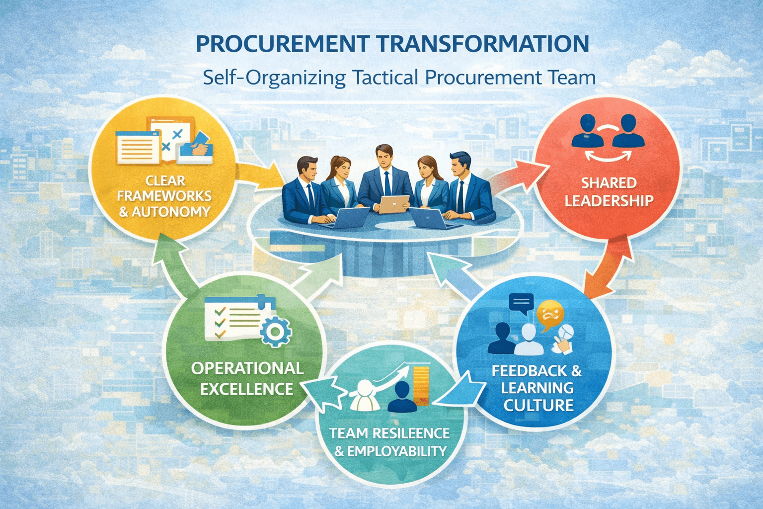 Procurement transformation - self-organising tactical team - case overview